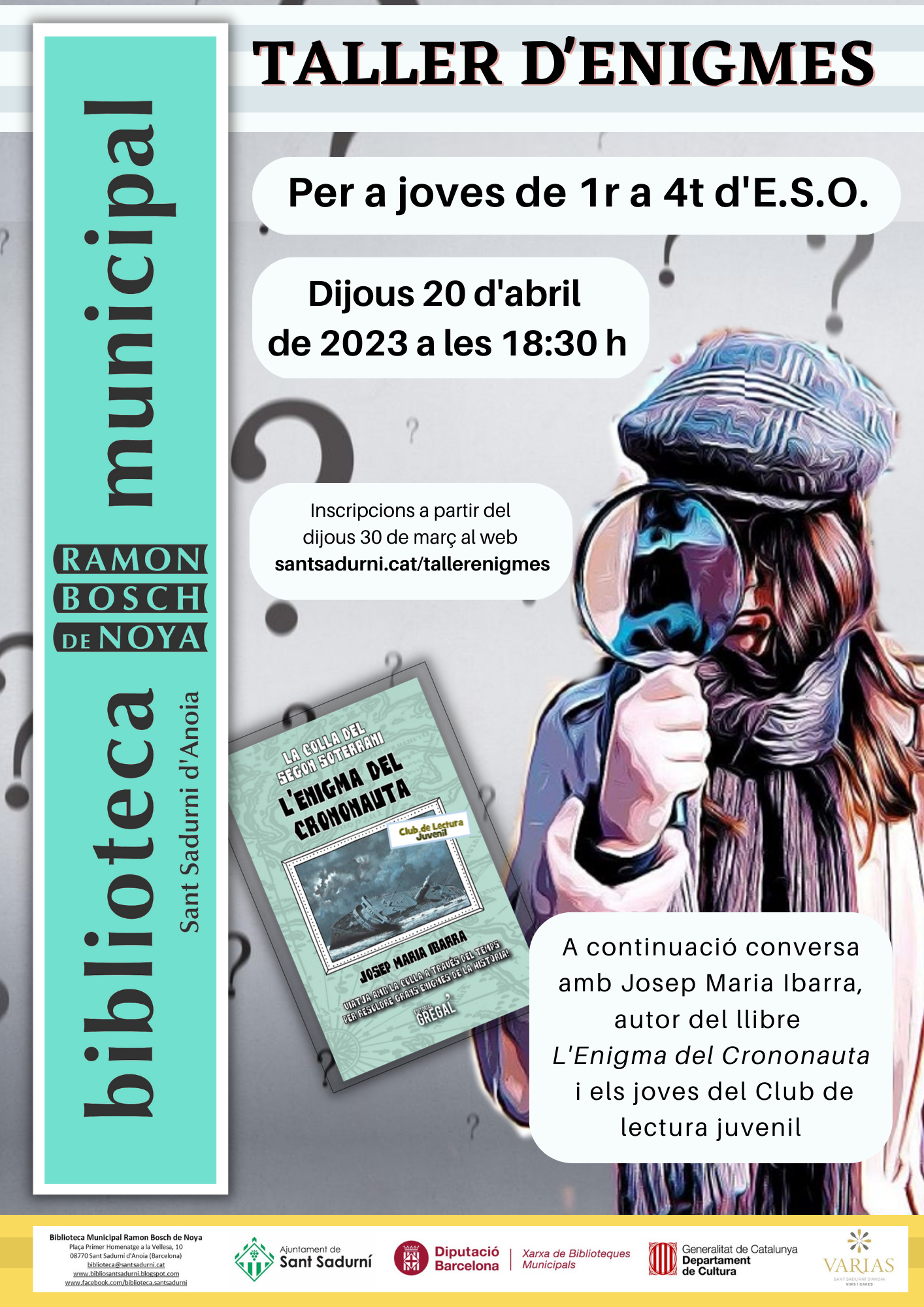 cartell taller enigmes