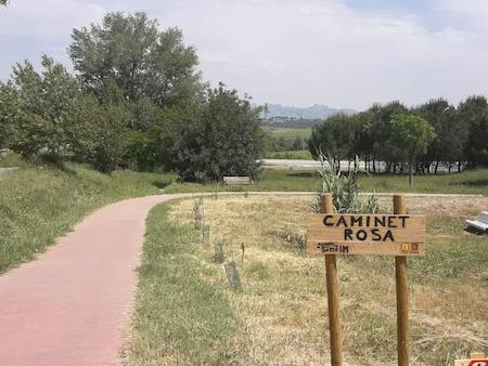 Foto caminet rosa - persones mobilitat reduida