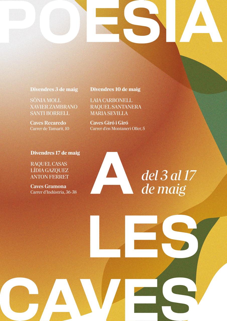 CARTELL POESIA A LES CAVES 2024