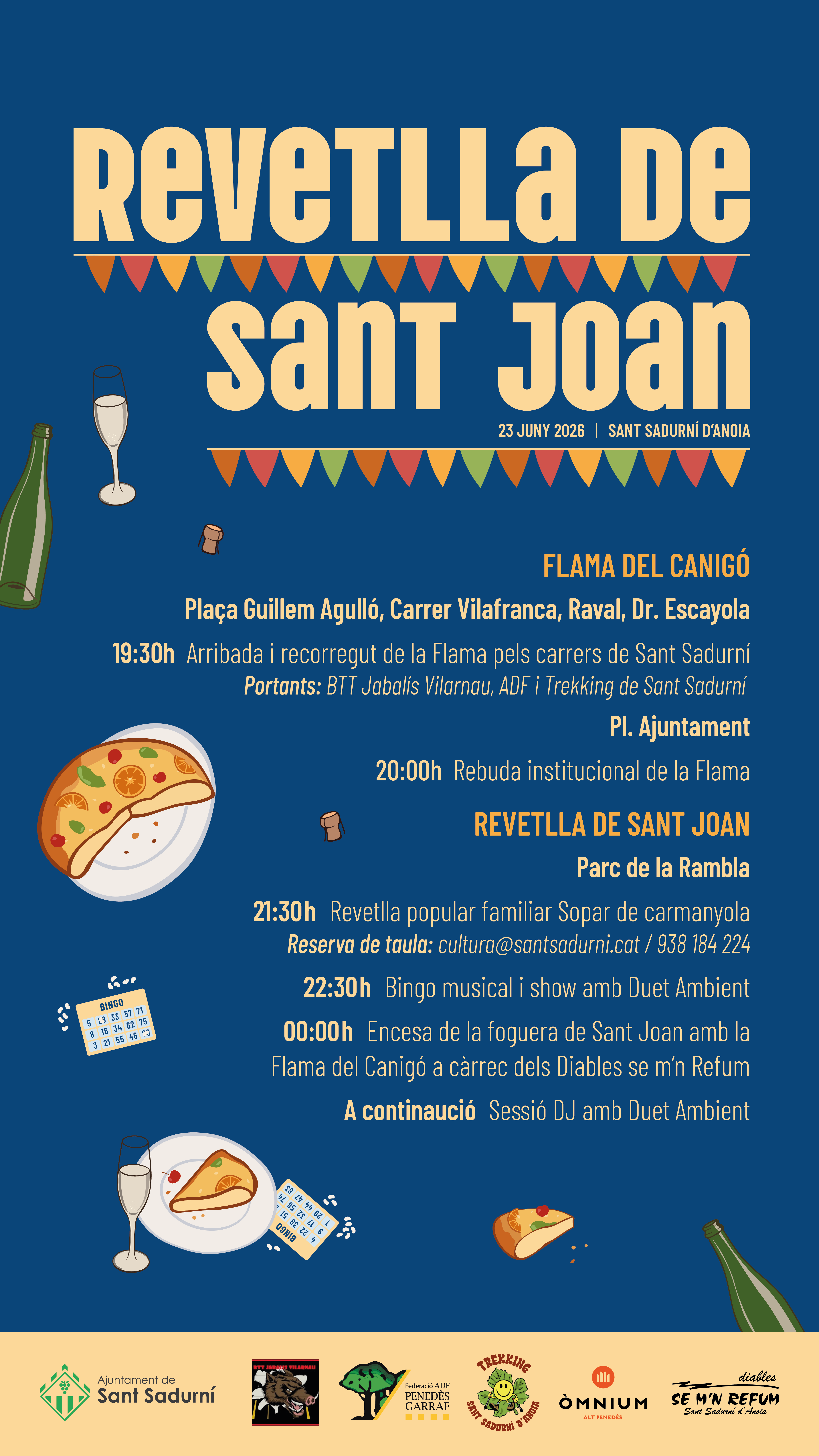 Cartell Revetlla Sant Joan 2026 Cartell Revetlla Sant Joan 2026