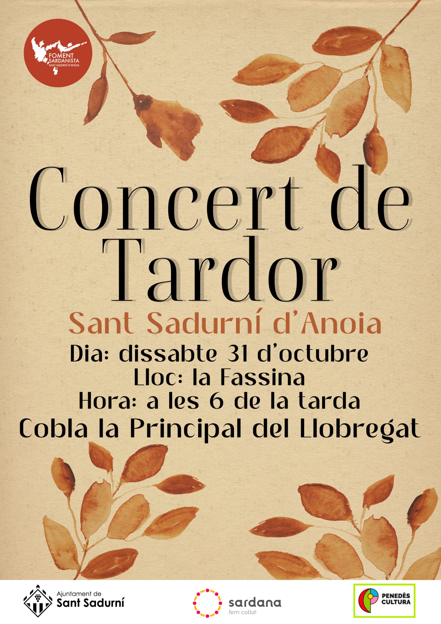 Concert de tardor / Sardanes 2026
