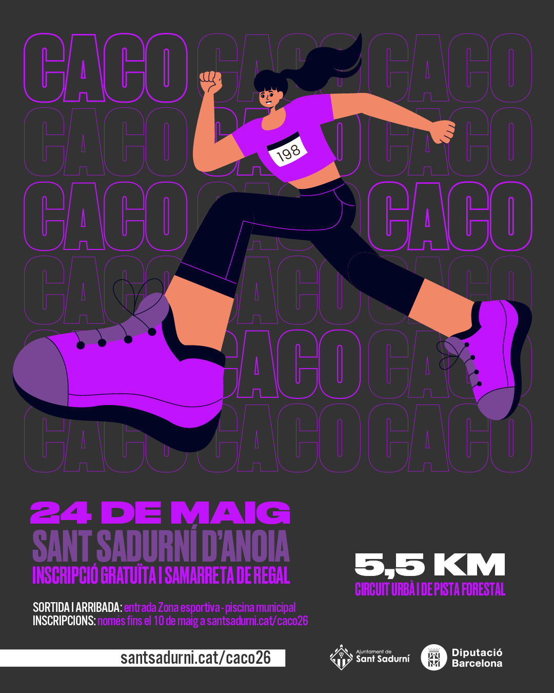 CARTELLL 9� CACO DE LA DONA