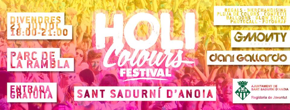 Holi Colours Sant Sadurni