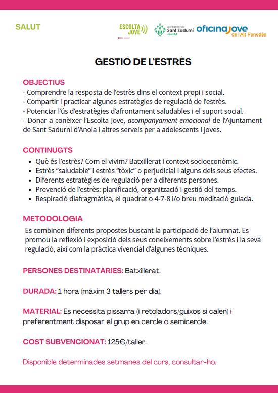 GESTIO ESTRES