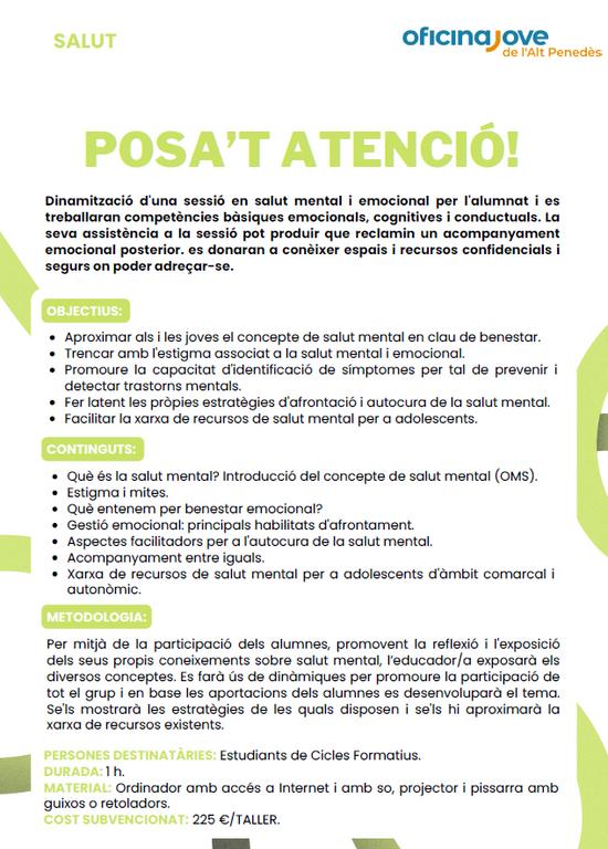 POSA'T ATENCIO
