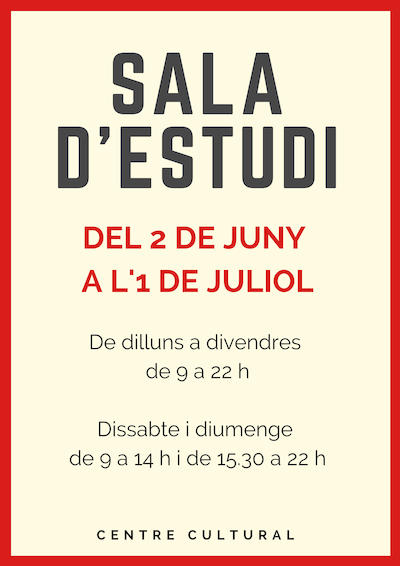 Sala Estudi Sala Estudi