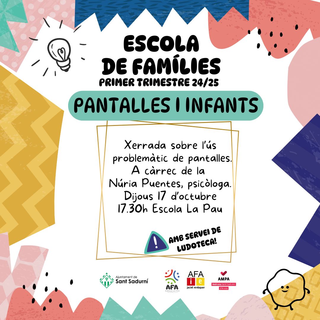 Pantalles i infants