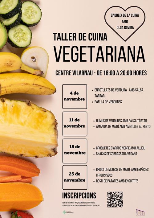 taller cuina vegetariana amb Olga Rovira