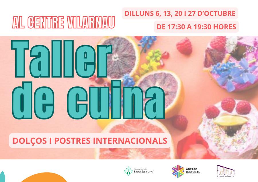 Taller de dolços i postres internacionals