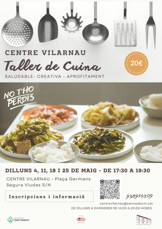 taller cuina saludable 2026