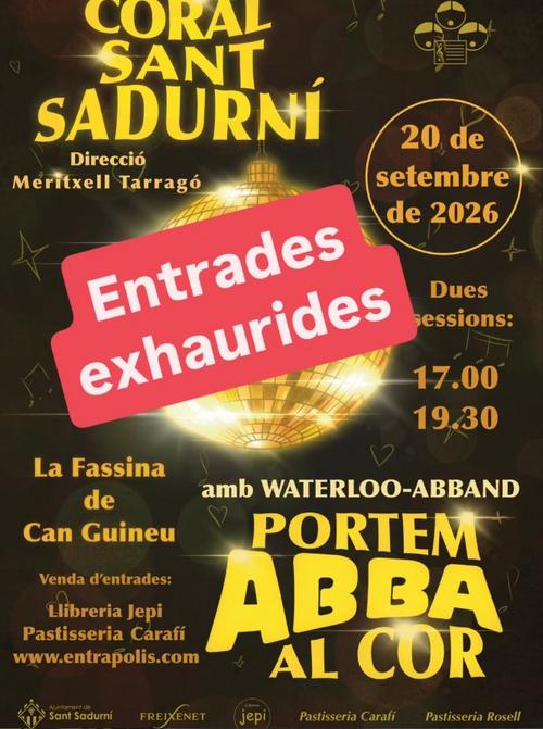 entrades exhaurides coral