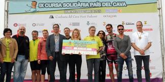 Cursa Solid&agrave;ria Pa&iacute;s del Cava 2015