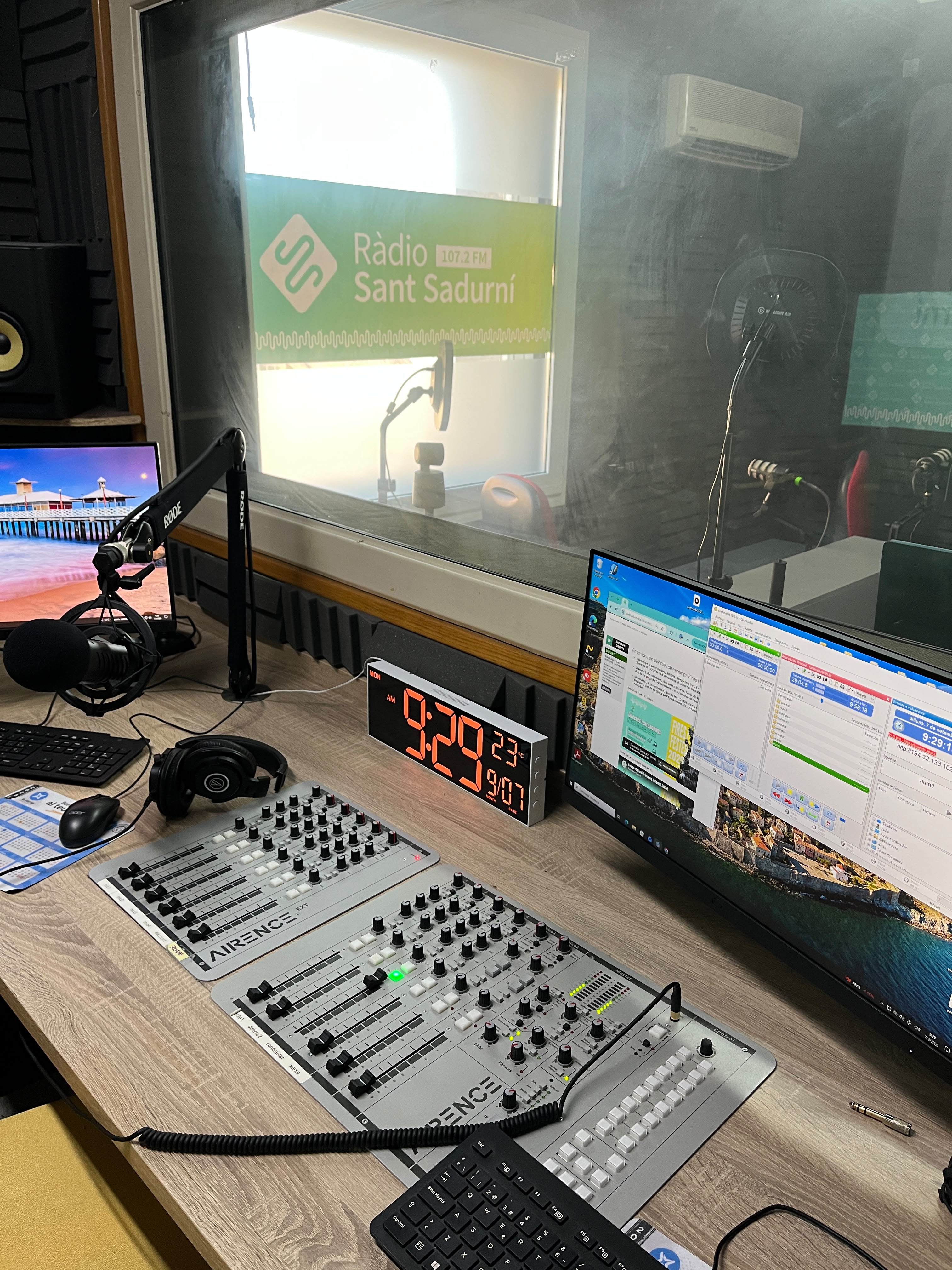 estudi radio