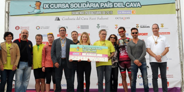 Cursa Solid�ria Pa�s del Cava 2015