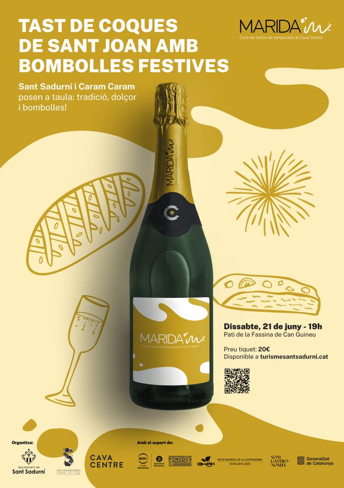 Cartell tast coques de sant joan