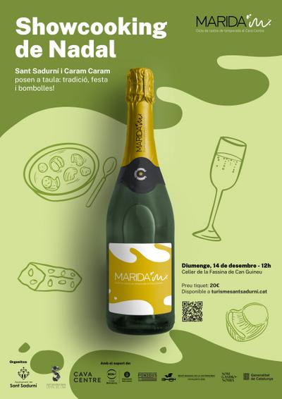 Showcooking de Nadal al Cava Centre