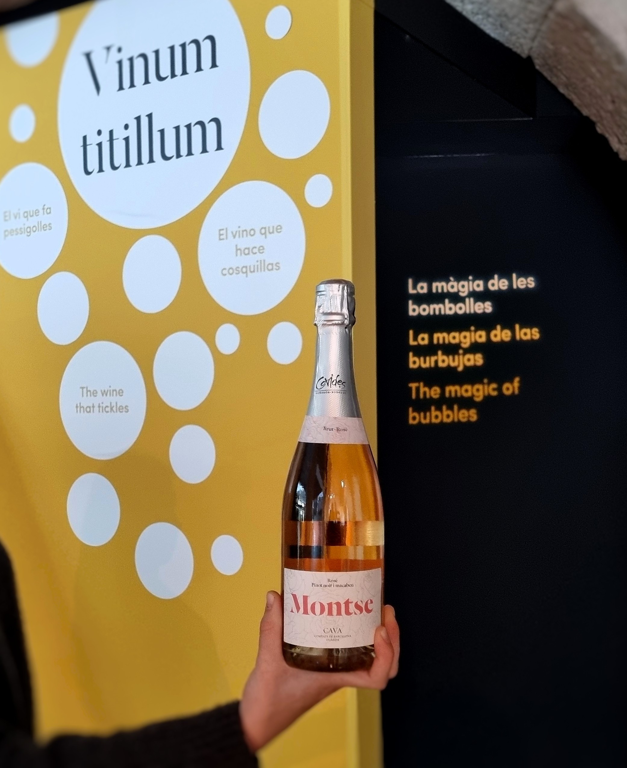 Montse cava del mes d'abril al Cava Centre