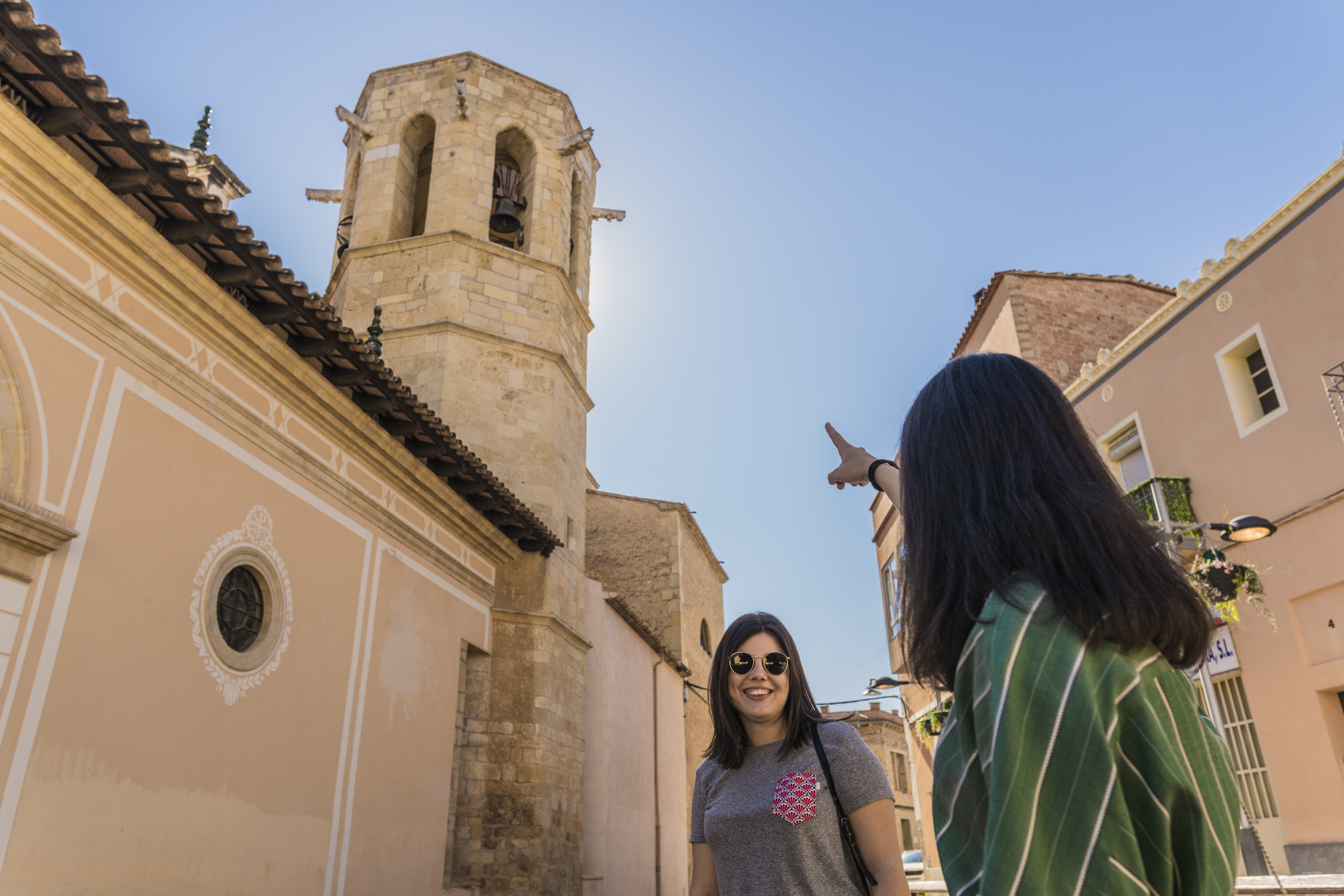 Campanar de l'esgl�sia de Sant Sadurn�