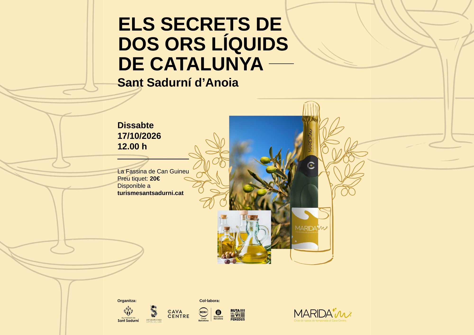 Marida'm 2026 Tast d'olis i caves