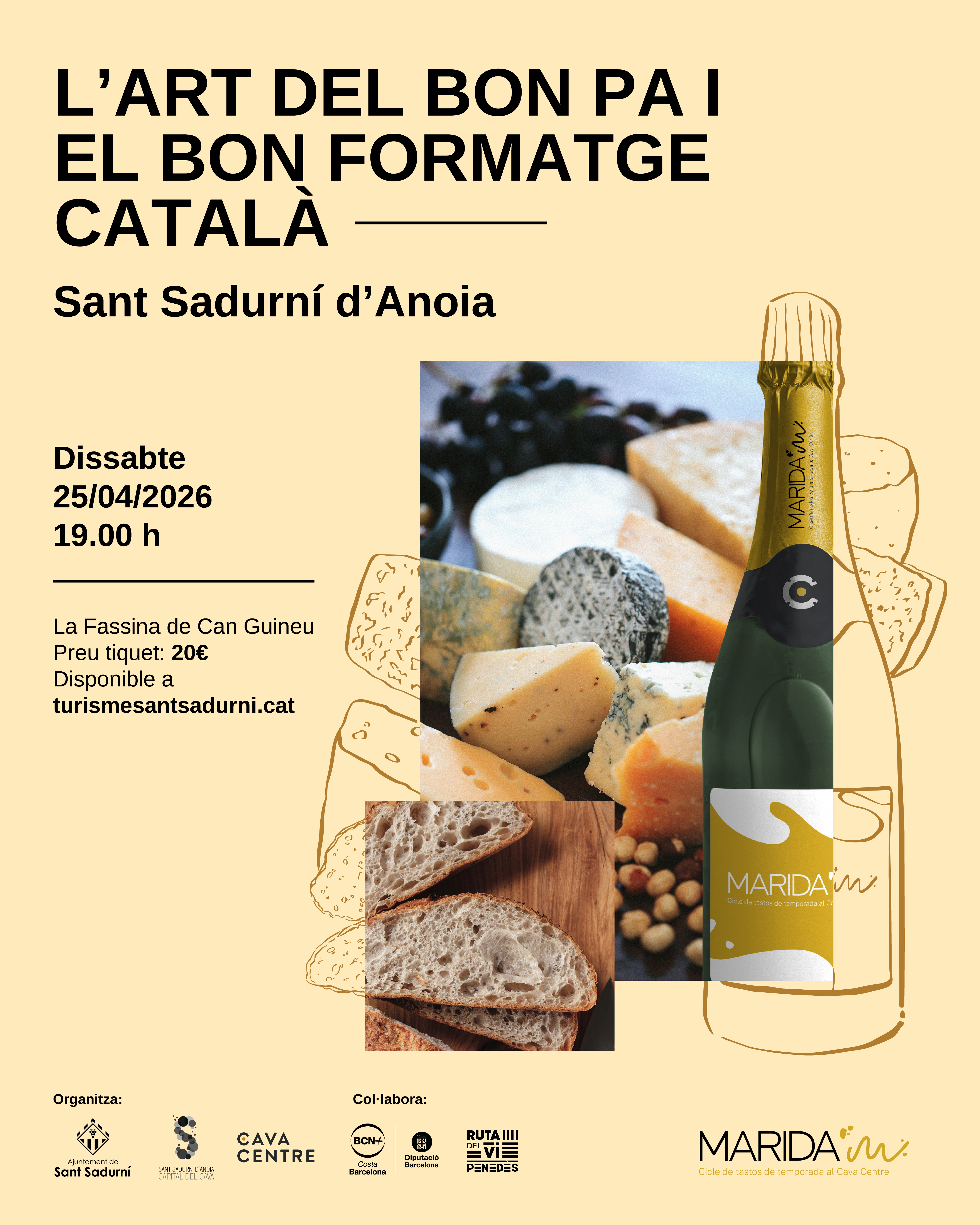 Maridatge art del bon pa i el bon formatge catala